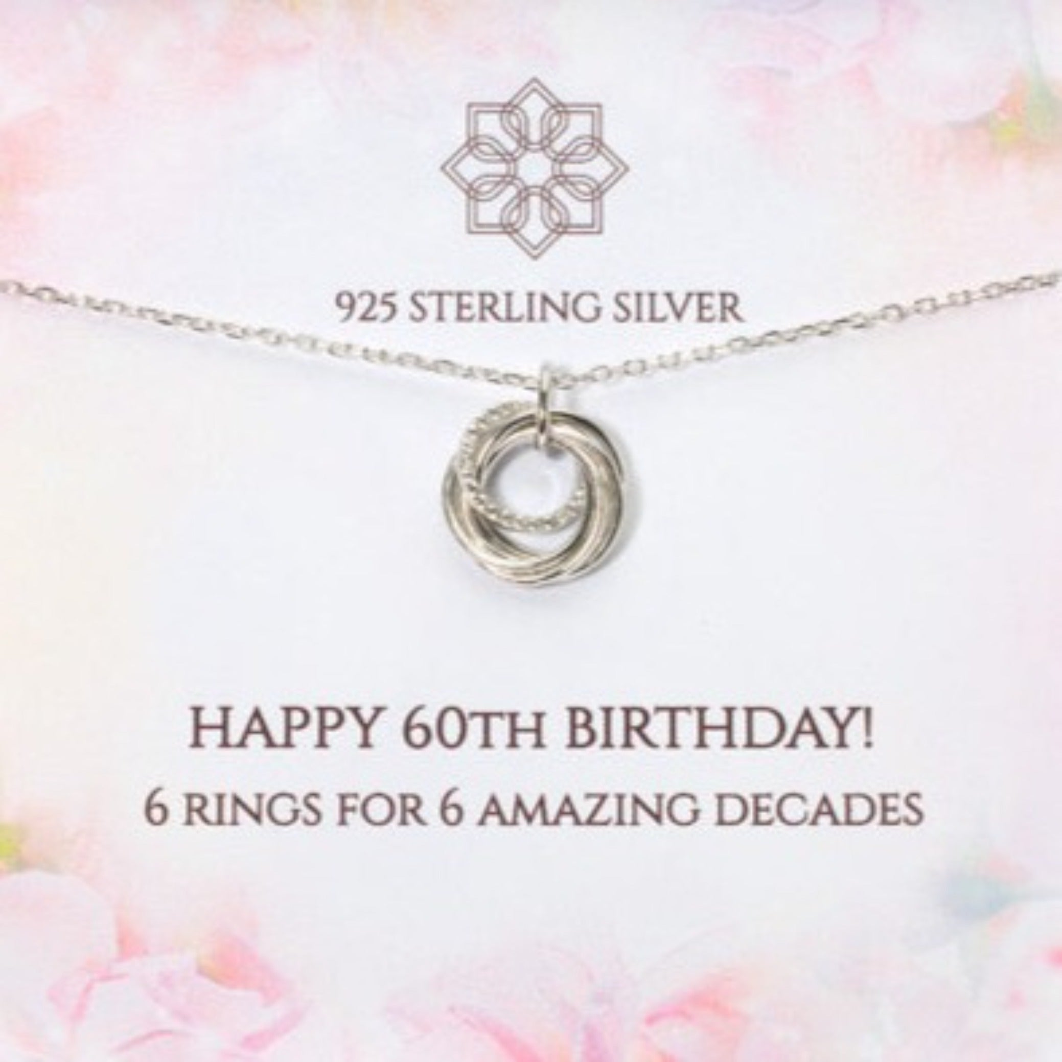 Necklace on sale 60th birthday