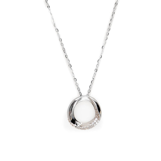 Crystal Ring Necklace