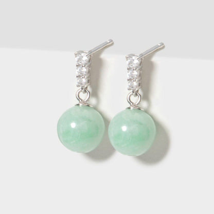 Jade Stone Earrings