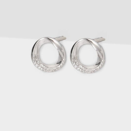 Crystal Ring Earrings