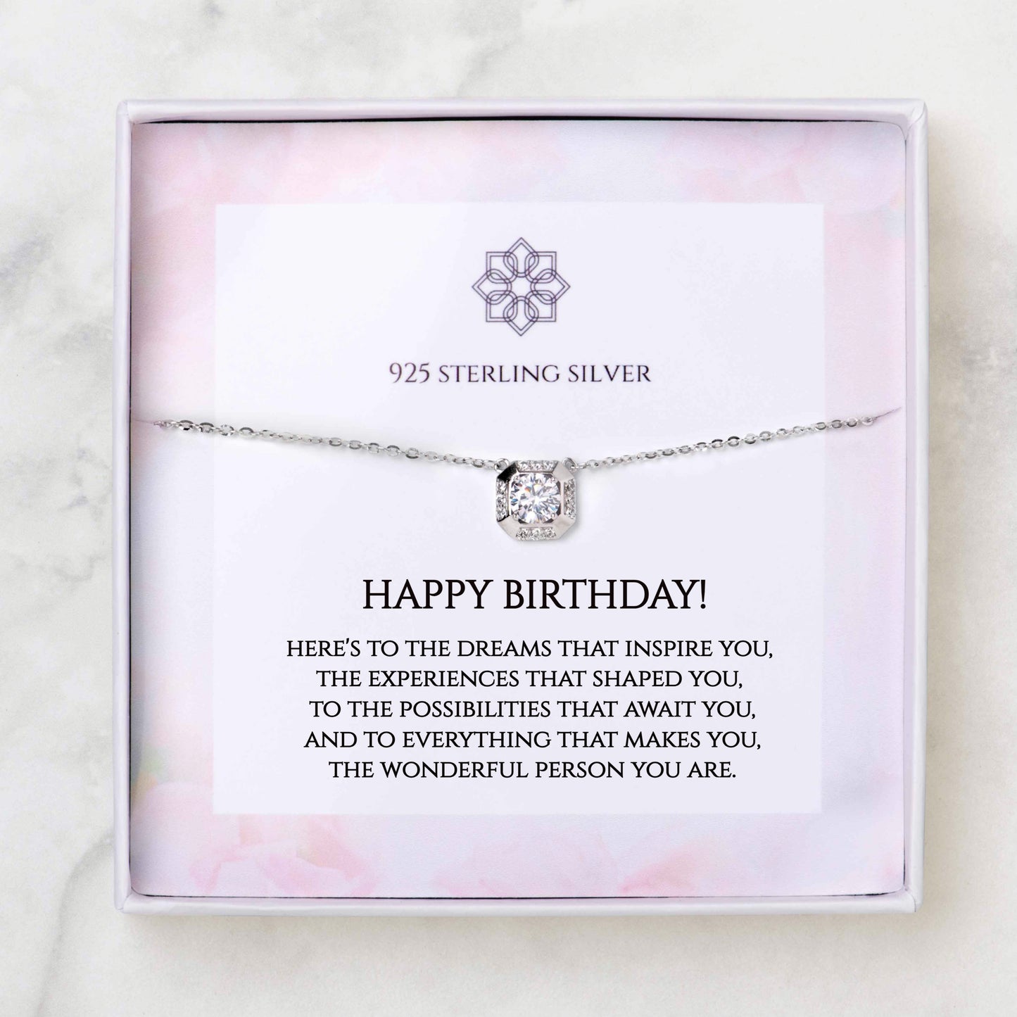 Happy Birthday Necklace