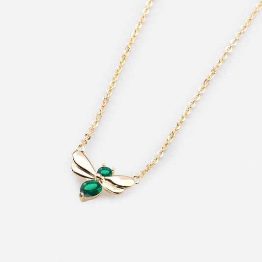 Emerald Firefly Bracelet