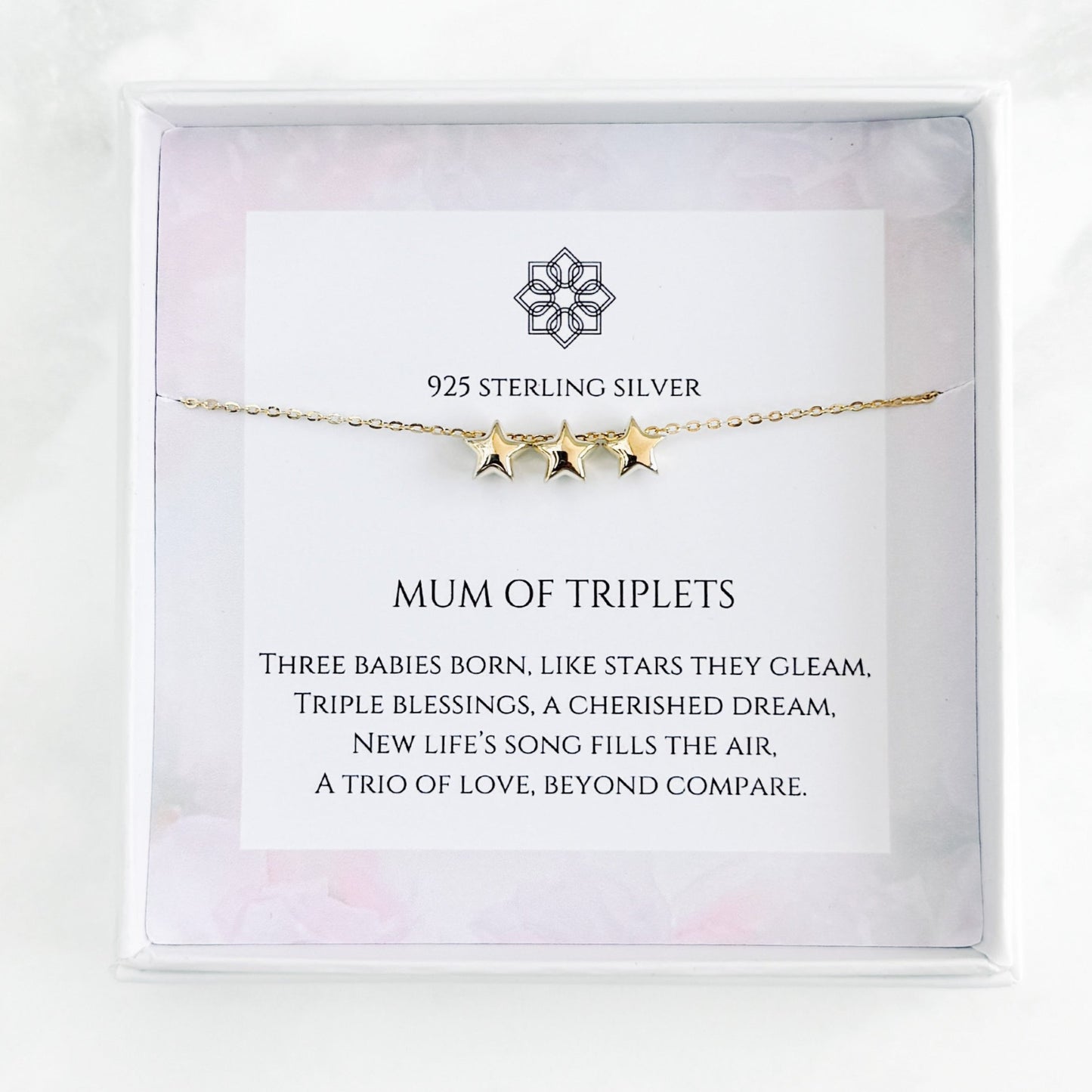 Mum of Triplets Necklace