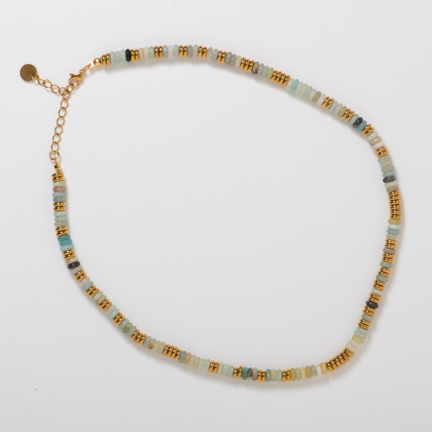 Natural Stone Semi Precious Beaded Necklace