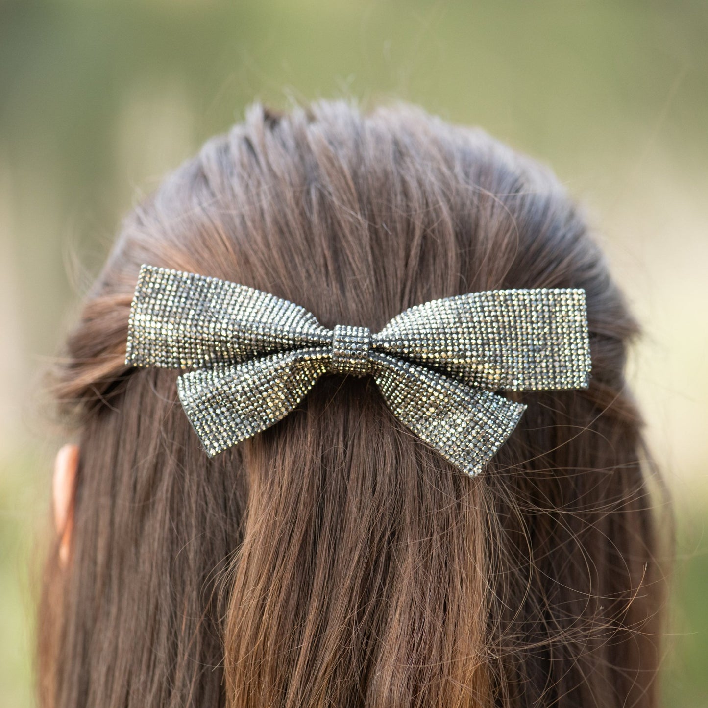 Miri Crystal Bow Hair Piece