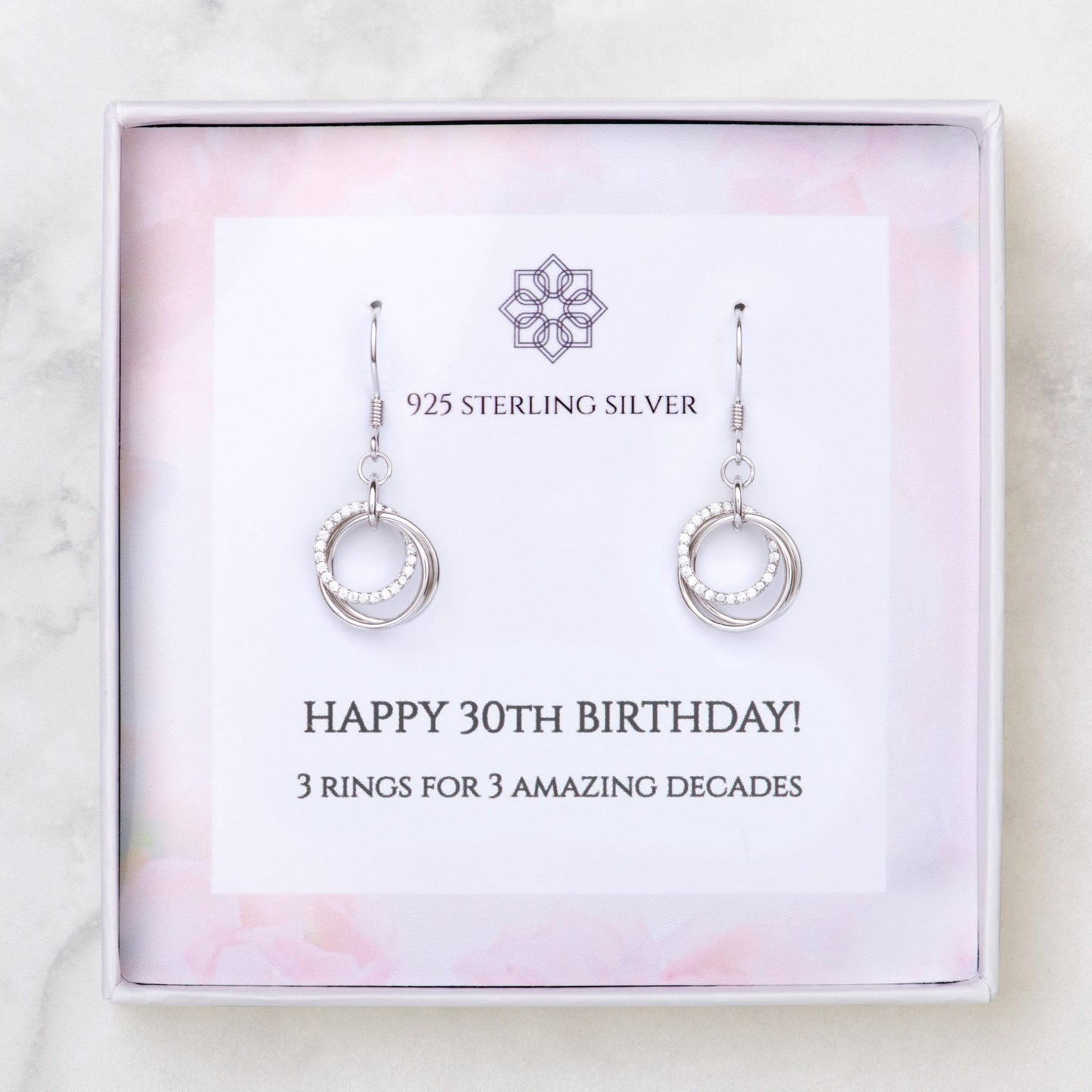 30th Birthday Earrings