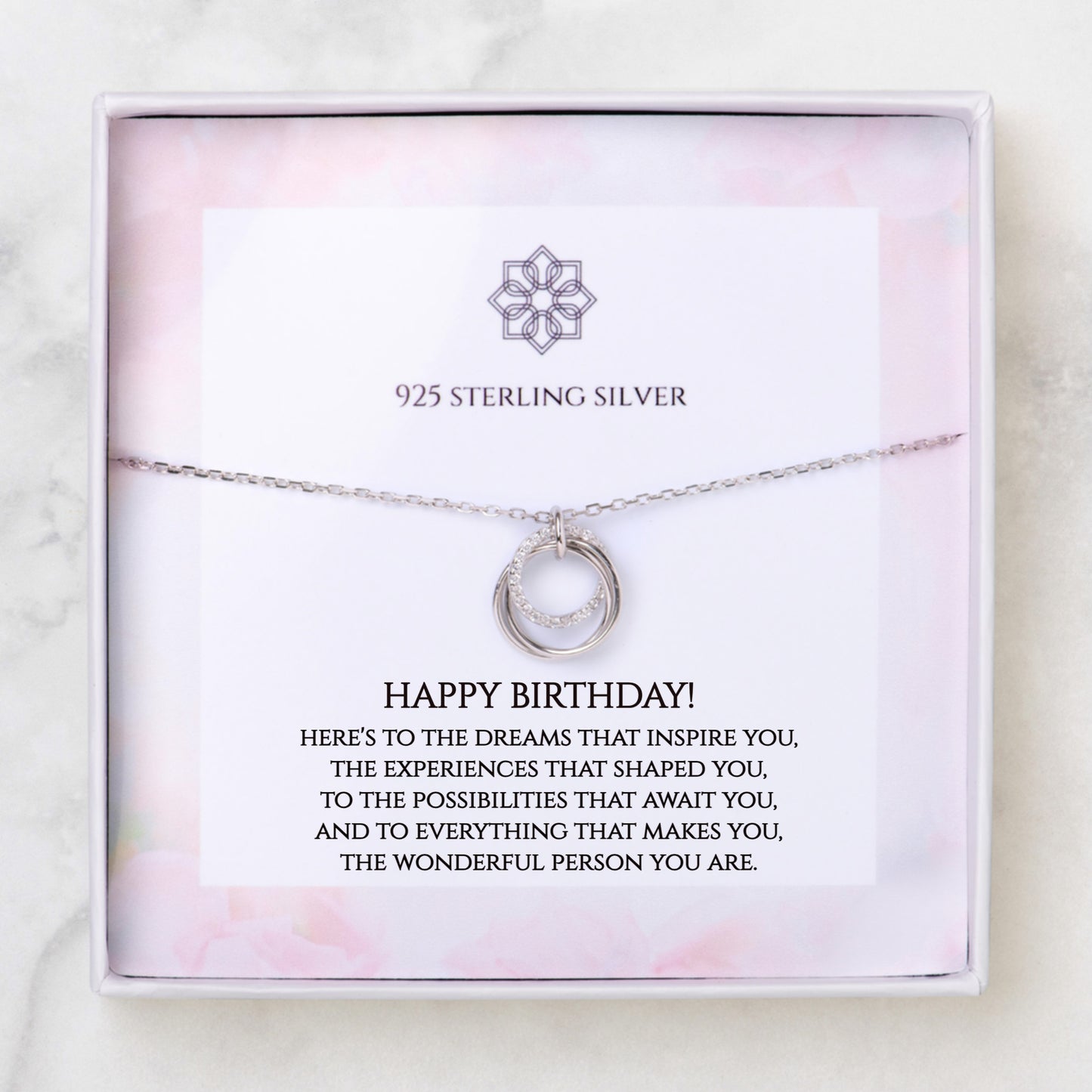 Happy Birthday Necklace