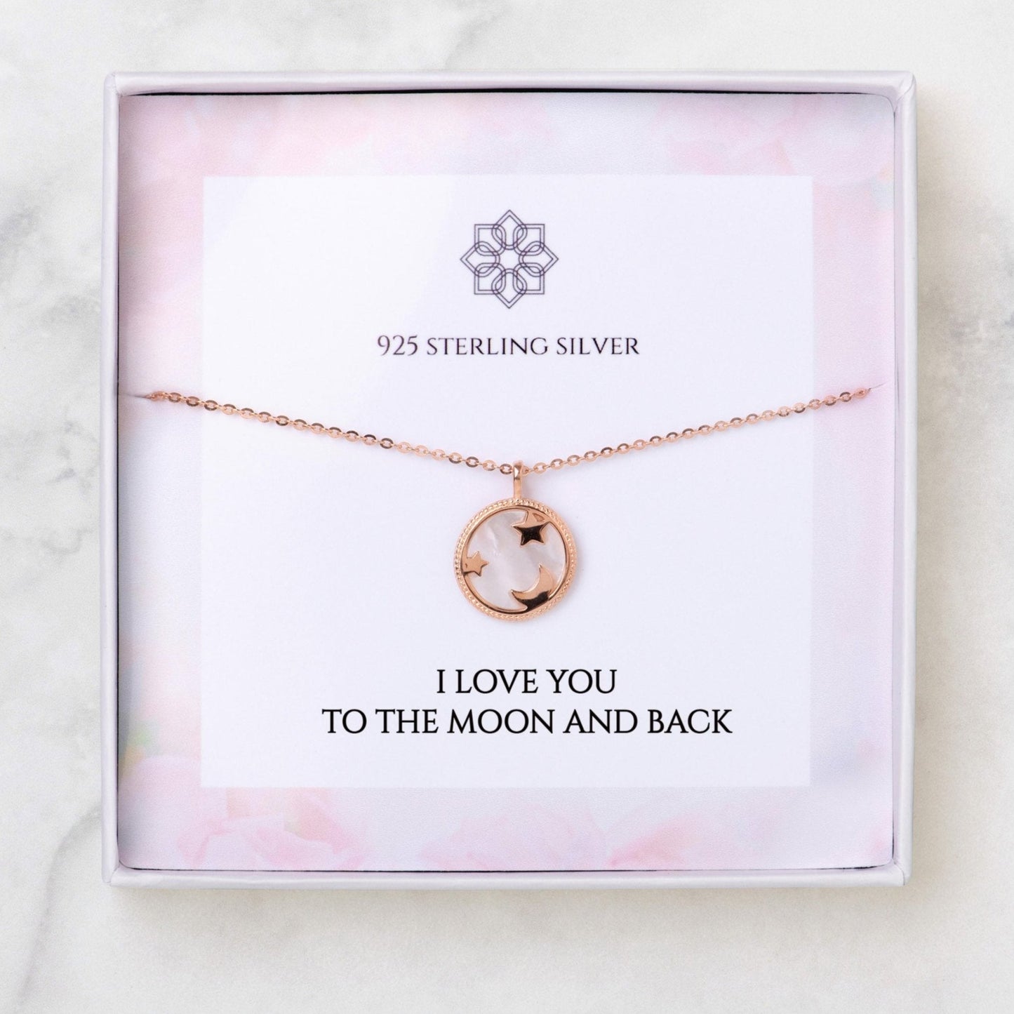 I Love You To The Moon and Back Necklace