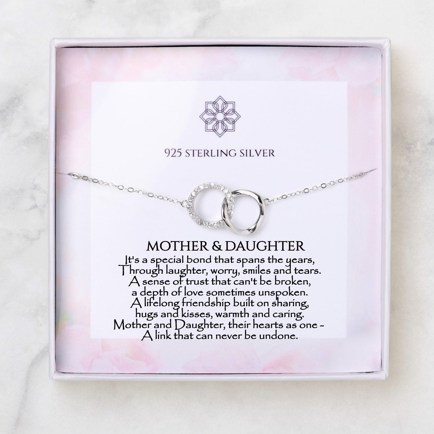 Mother and Daughter Necklace