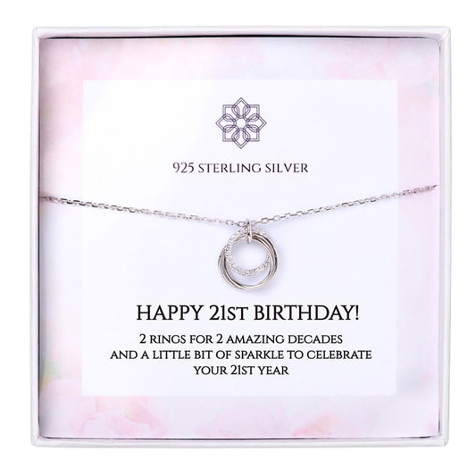 21st Birthday Necklace