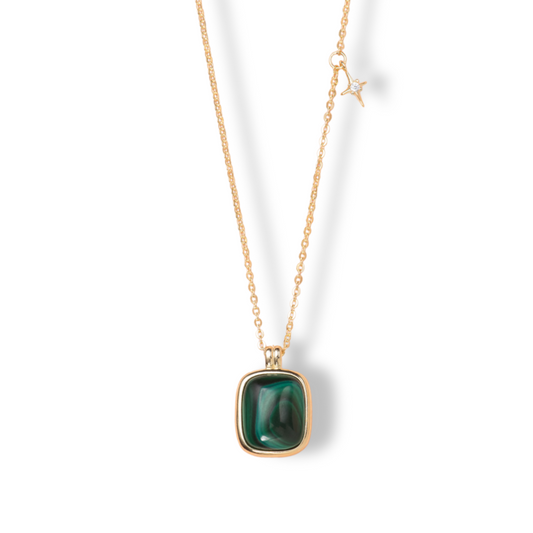 Malachite Stone Necklace