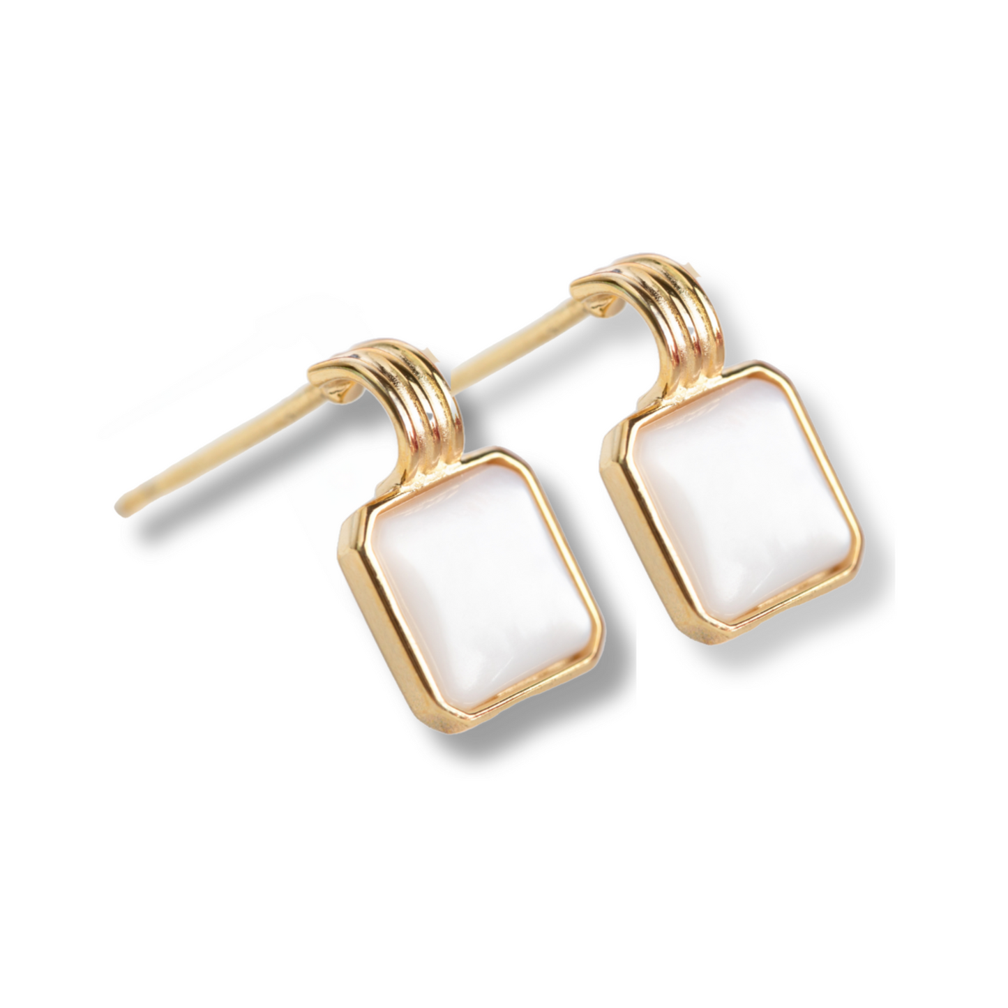 Mother of Pearl Stud Earrings