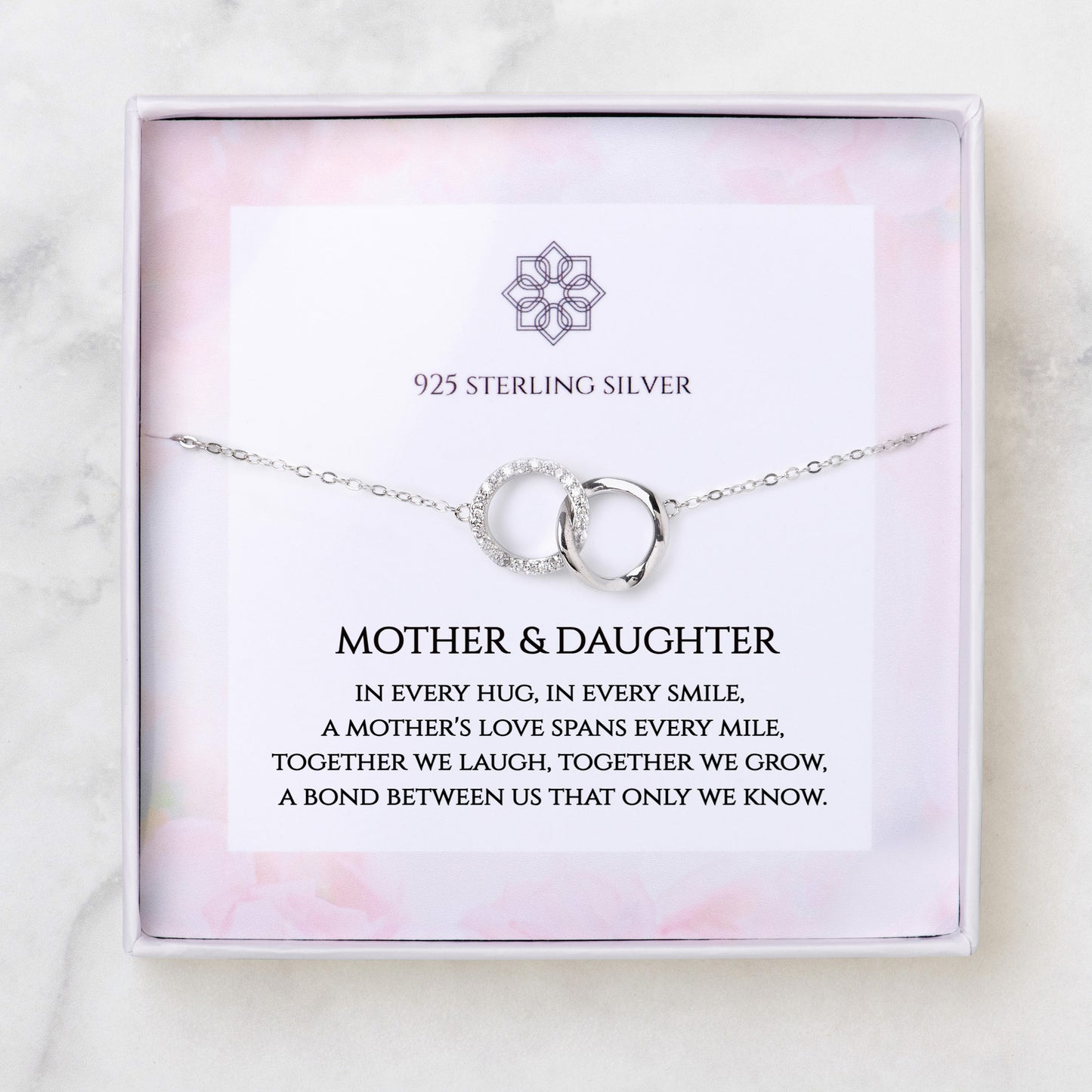 Mother Daughter Necklace Gift