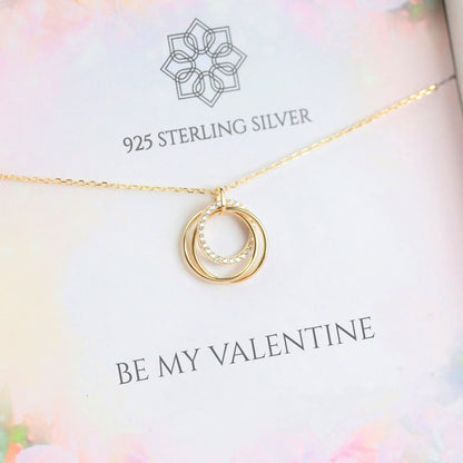 Be My Valentine Necklace Gift