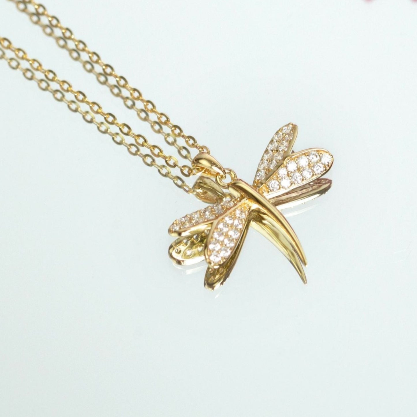 Dragonfly Pendant Necklace