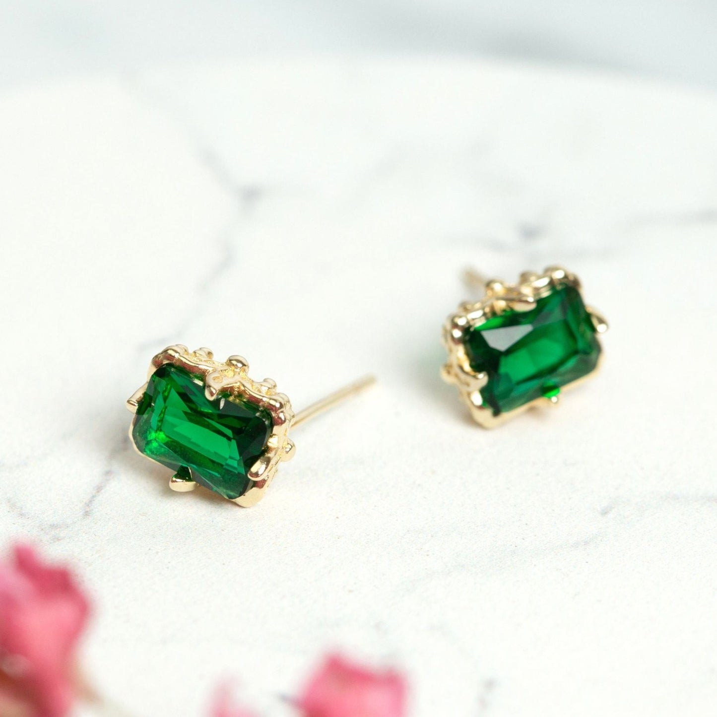 Emerald Earrings