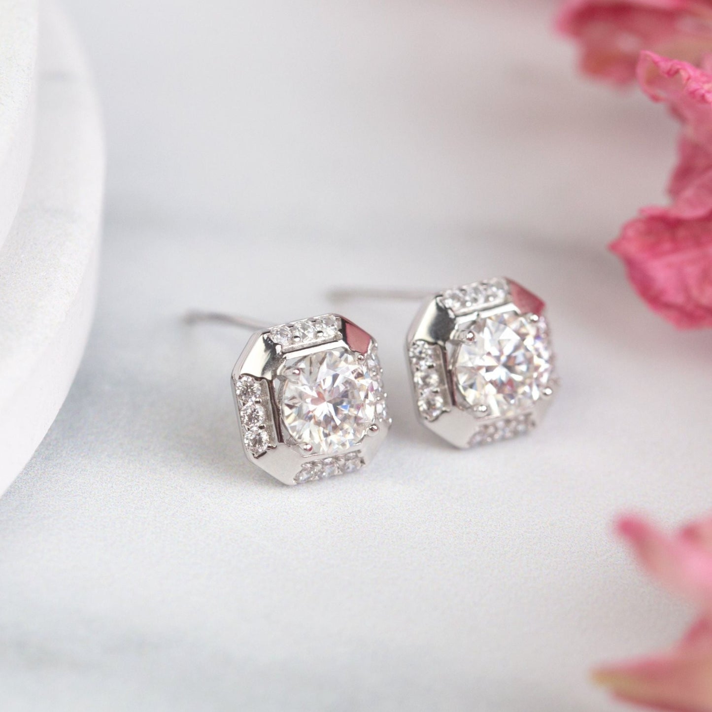 Lab Grown Diamond Earrings