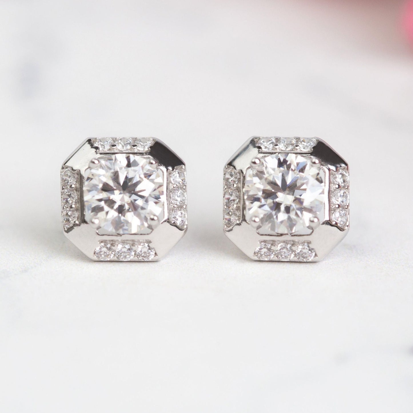 Lab Grown Diamond Earrings